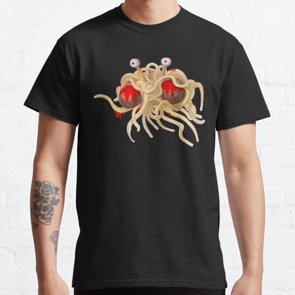 Flying Spaghetti Monster - FSM Pastafarian Classic T-Shirt