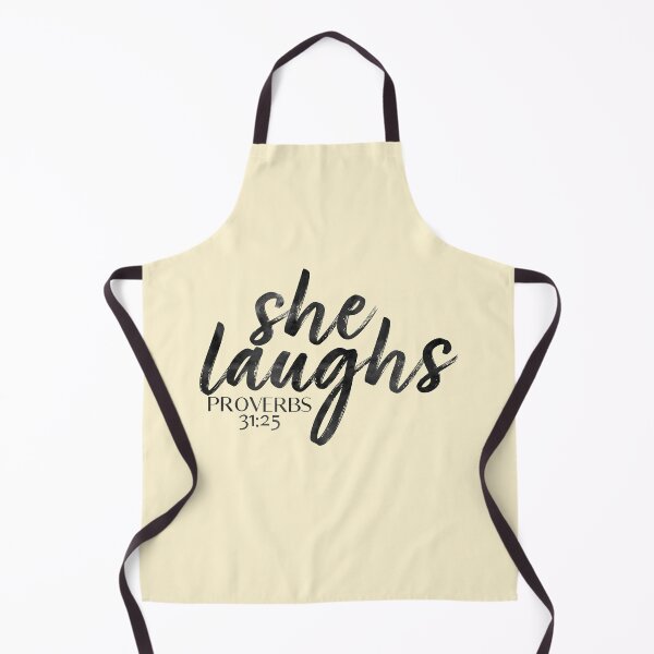 Item preview, She Laughs Written Watercolor Bible designed and sold by sharedipmemes.