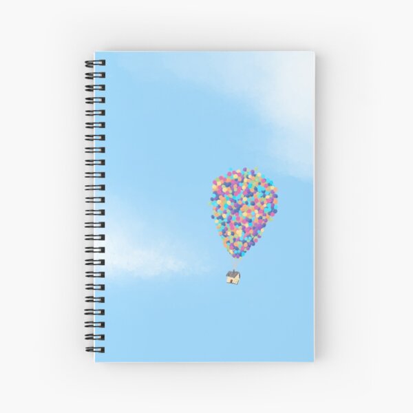 Up, up and away Spiral Notebook