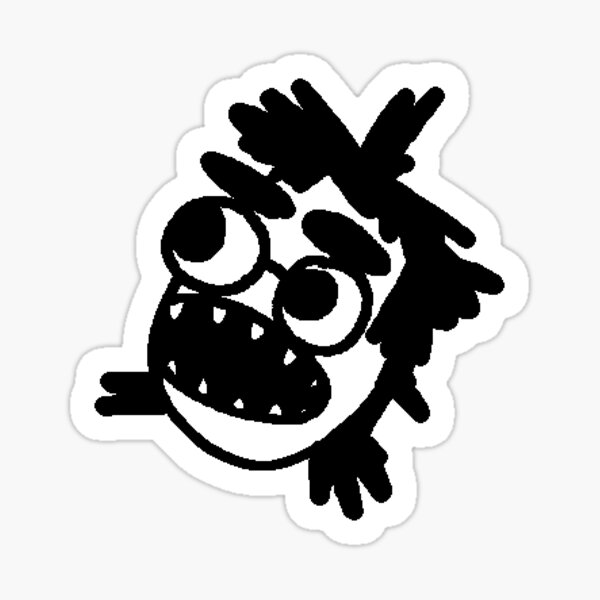 >:-0 (austin oliver Logo) Sticker
