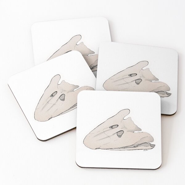 Item preview, Tiktaalik fossil linework designed and sold by Ev3D.