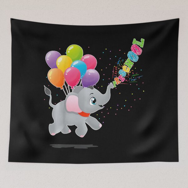Item preview, Kids Preschool Elephant designed and sold by PatelLayla.