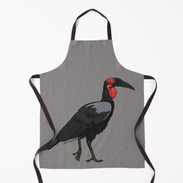 Item preview, Southern Ground Hornbill (Bucorvus leadbeateri) designed and sold by Alawstrations.
