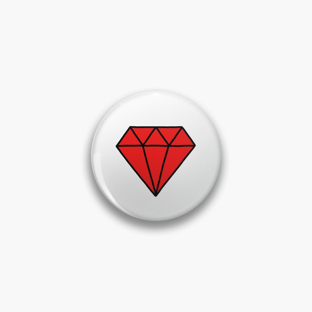 Red Diamond Sticker