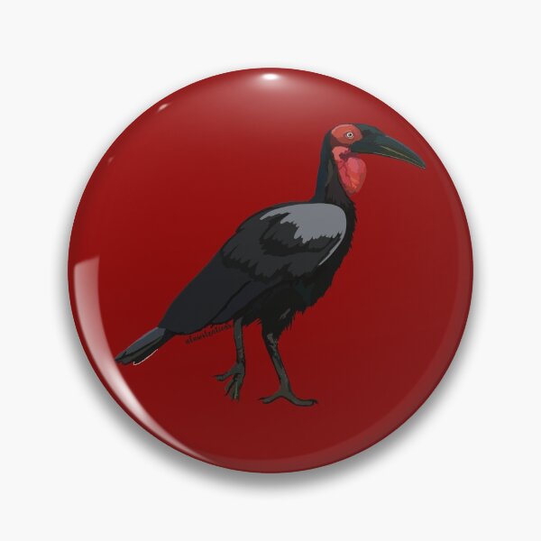 Item preview, Southern Ground Hornbill (Bucorvus leadbeateri) designed and sold by Alawstrations.