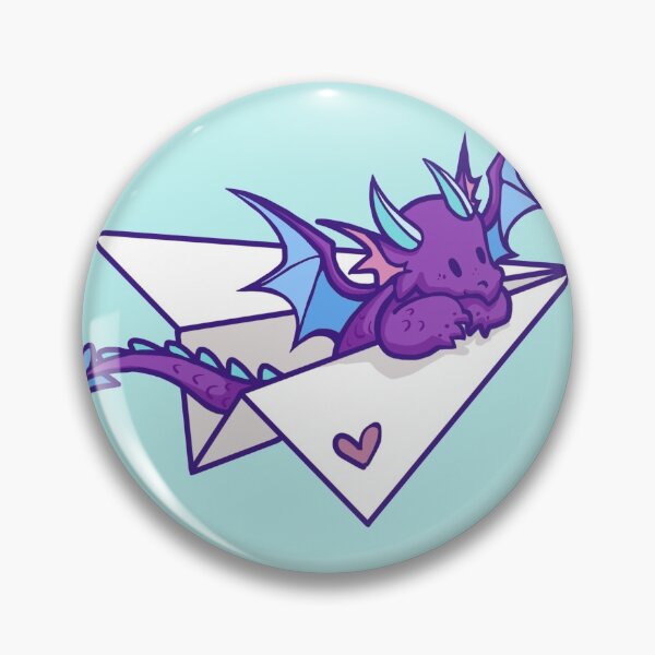 Item preview, Love note Paper plane dragon designed and sold by ArtOfBianca.
