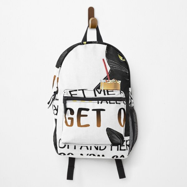 Item preview, Let Me Pour You A Tall Glass Of Get Over It cute black cat designed and sold by PatelLayla.