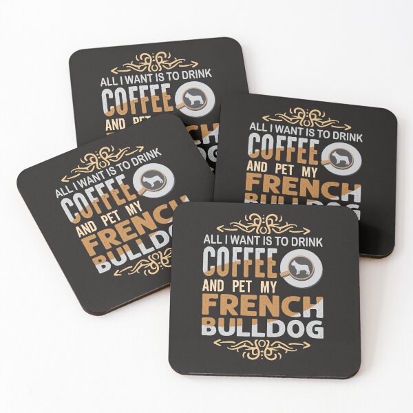 Item preview, Coffee and Frenchies designed and sold by frenchieconnect.