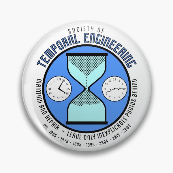 Item preview, Society of Temporal Engineering designed and sold by Mike’s Refrigerator.