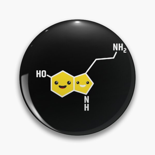 Artikelvorschau, Happy Serotonin Molecule Science Chemie Lehrer Geschenk Ausrüstung entworfen und verkauft von DynamicDesign.