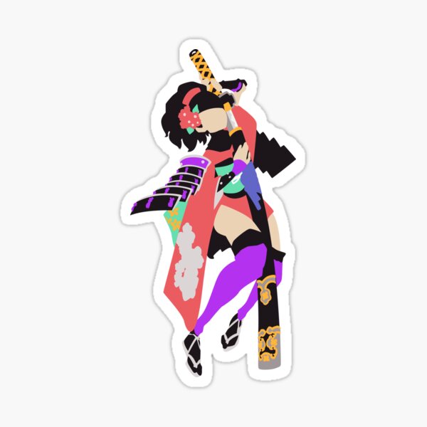 Terraria Muramasa Sword Design Sticker for Sale by