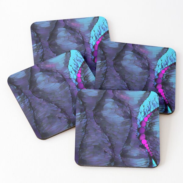 Item preview, Fish Scale Abstract designed and sold by OrangeYaHappy.