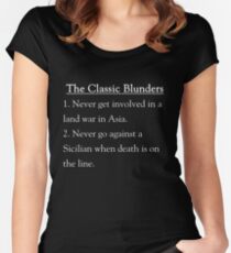The Classic Blunders Women's Fitted Scoop T-Shirt