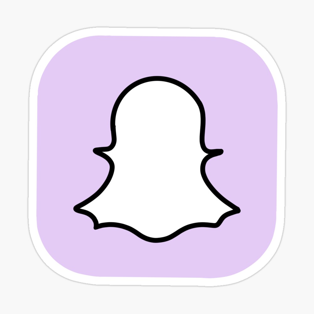 neon purple aesthetic app icons snapchat