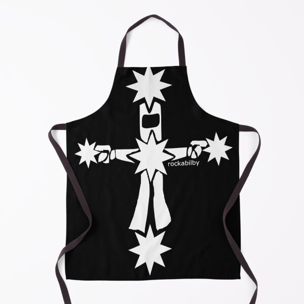 Item preview, Ned Kelly Eureka Flag designed and sold by rockabilby.