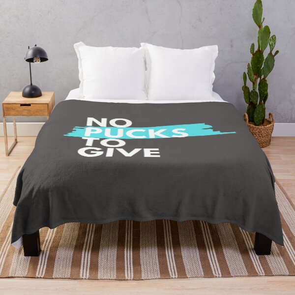 Item preview, No Pucks to Give - Hockey funny designed and sold by Joanna Durkin.