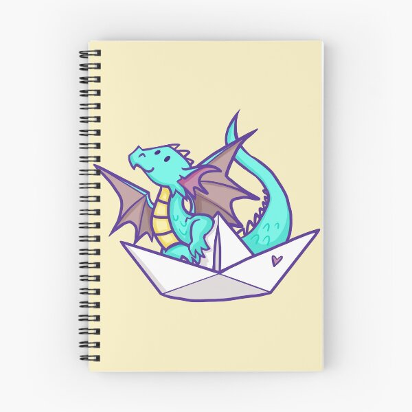 Item preview, Love note Paper boat dragon designed and sold by ArtOfBianca.