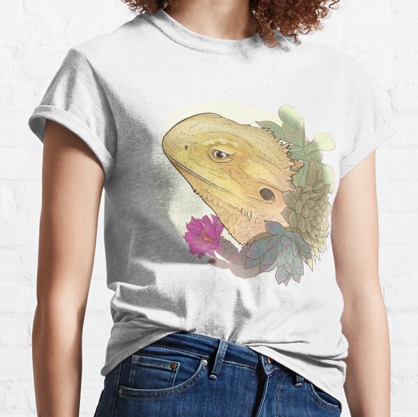 Bearded Dragon Succulents Classic T-Shirt