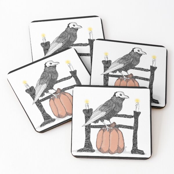 Item preview, Spooky Time Raven designed and sold by Doodle-Doop.