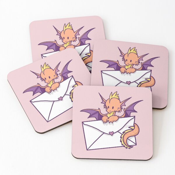 Item preview, Love note dragon designed and sold by ArtOfBianca.