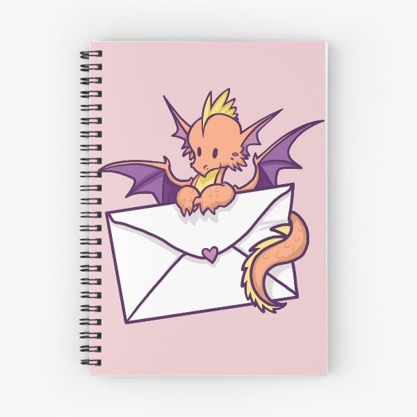 Item preview, Love note dragon designed and sold by ArtOfBianca.