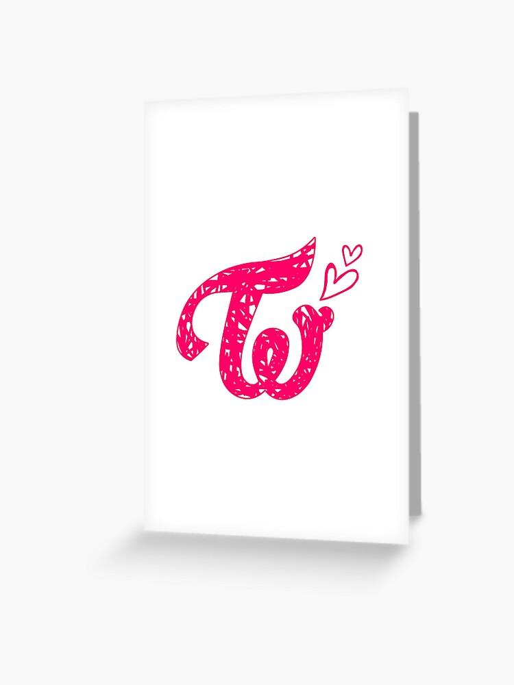 Twice Logo - The Story Begins v2 | Greeting Card