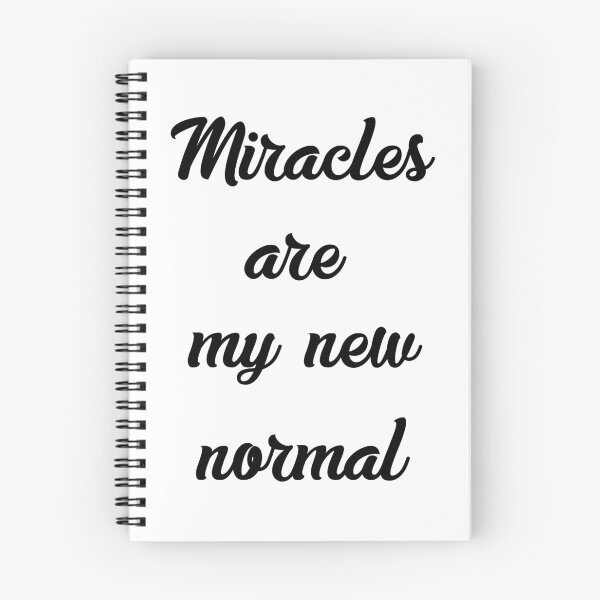 Item preview, Miracles are my new normal designed and sold by gabmenfer.