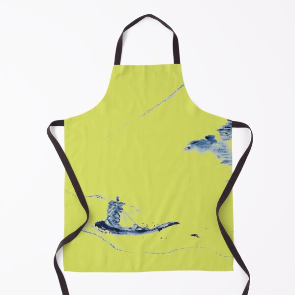 Item preview, Japanese Mountains remix in lime green designed and sold by SFTStudio.