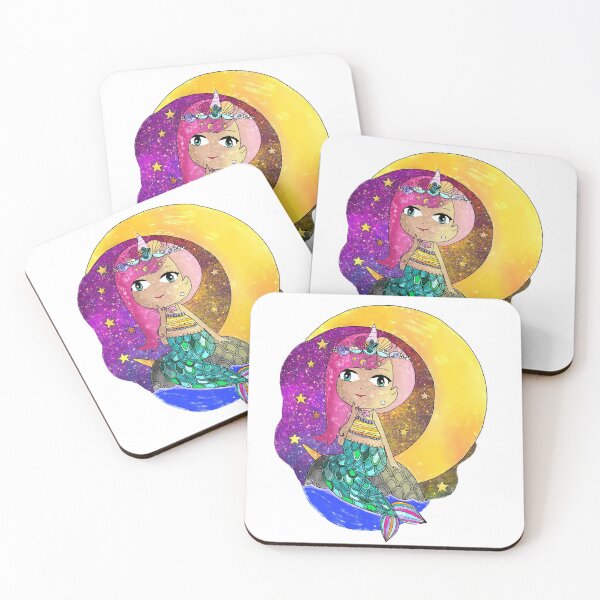 Item preview, Kawaii Cute Chibi Mermaid designed and sold by Grimdol Fair.