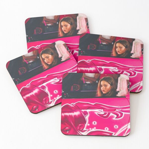 Item preview, DEVON AOKI HOT PINK RACE CAR designed and sold by Glossypop.