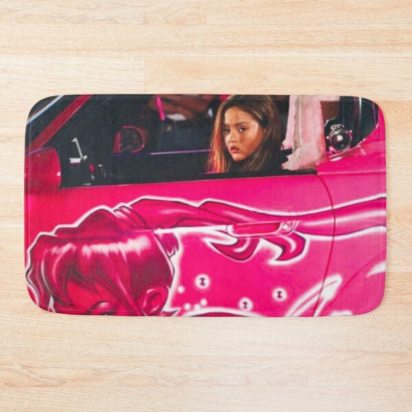Item preview, DEVON AOKI HOT PINK RACE CAR designed and sold by Glossypop.
