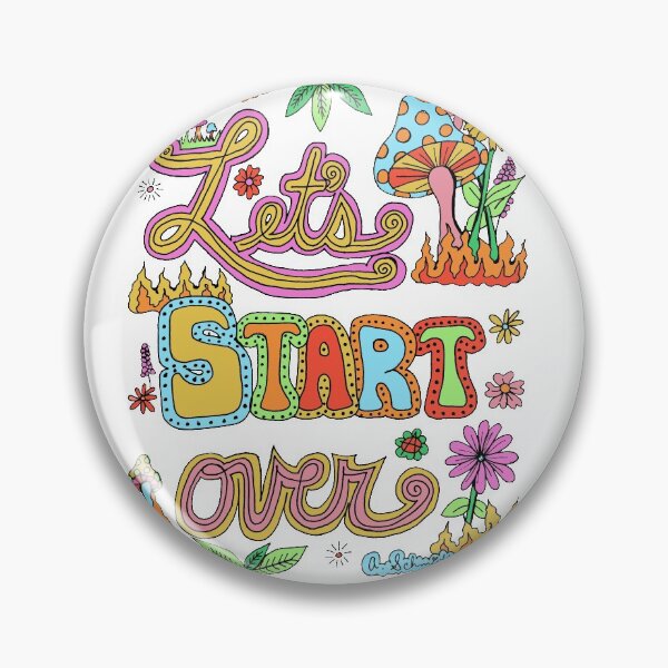 Item preview, Let's Start Over designed and sold by Intergalactic Unicorn: Art by Anna Schmidt.