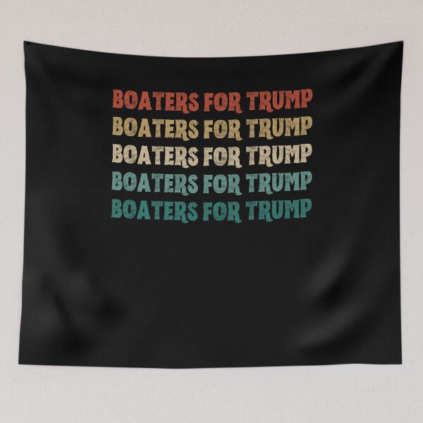 Item preview, Boaters for Trump Retro Style designed and sold by somebasic.