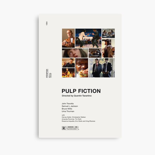 Pulp Fiction Canvas Print