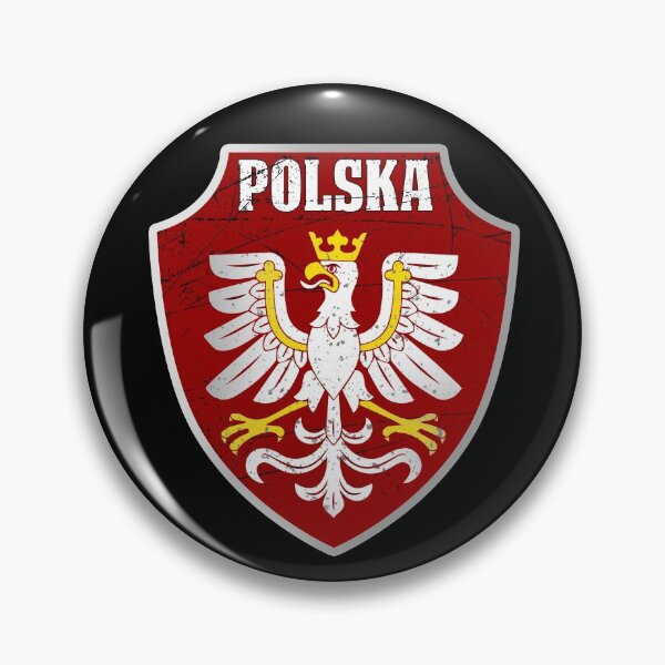 Item preview, Polska Logo Vintage Retro Eagle Polish Pride Poland Gear designed and sold by DynamicDesign.