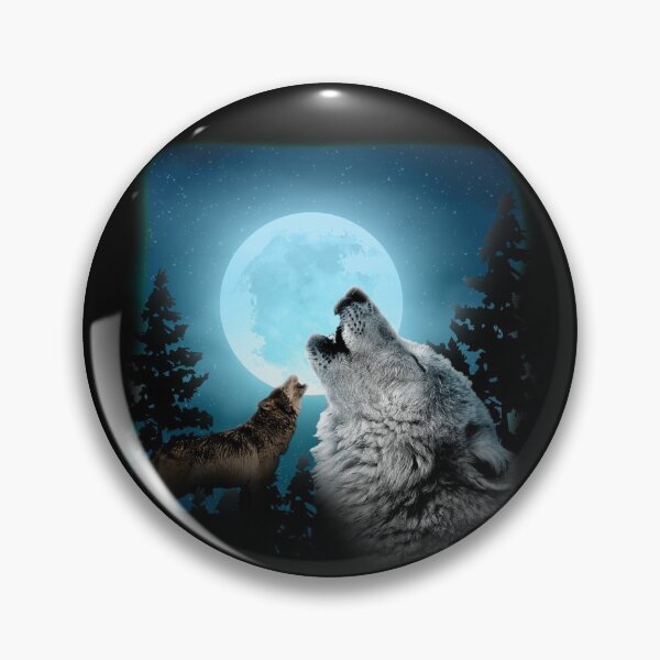 Item preview, Wolves Howling At The Moon Forest Pack Of Wolf Lover Gear designed and sold by DynamicDesign.