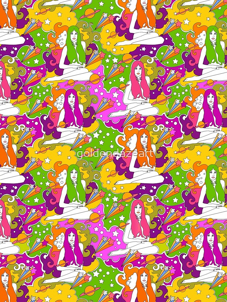 psychdelic space by goldendazeart