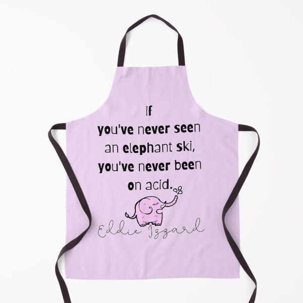 Item preview, Elepant ski Eddie Izzard Quotes designed and sold by Iambellanova.