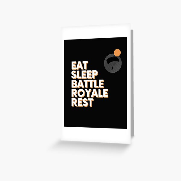 Best Fortnite Greeting Cards Redbubble - big update undertale battle royale roblox