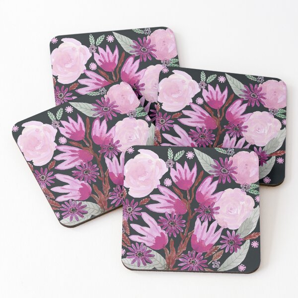 Item preview, Pocketful of Posies, water color, painting, florals designed and sold by Amelia Gluba.