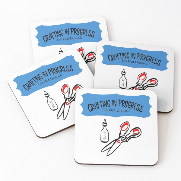 Item preview, Crafting in Progress, Do Not Disturb designed and sold by Bliss Find And Design.