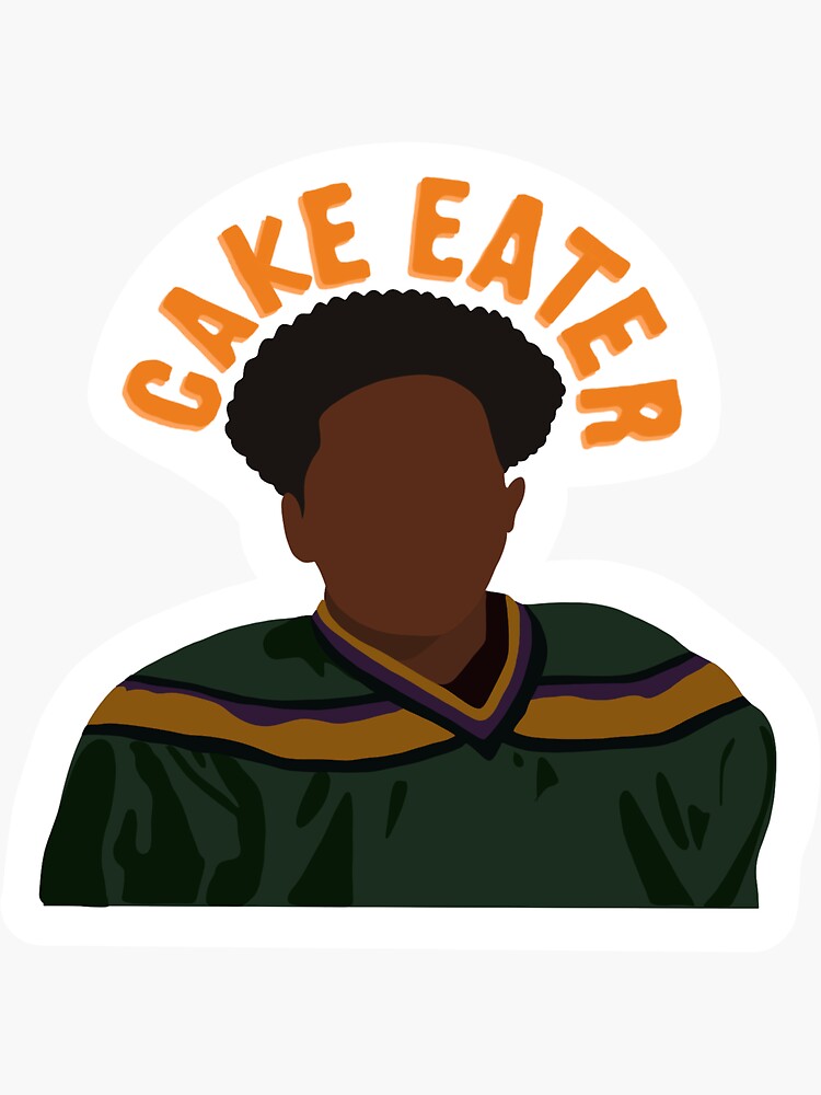 Banks Mighty Ducks Jersey Sticker for Sale by NorNorDraws