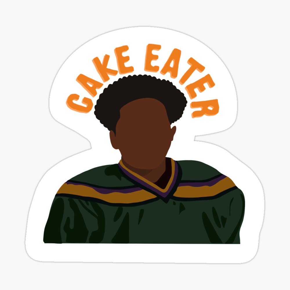 Banks Mighty Ducks Jersey Sticker for Sale by NorNorDraws