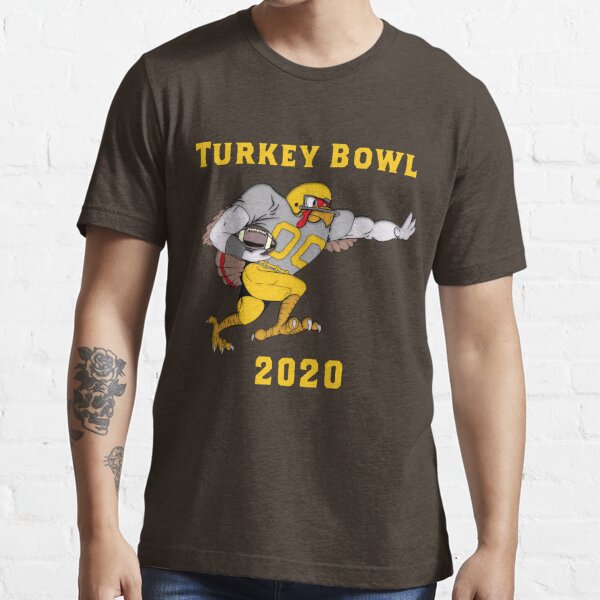 Mens Thanksgiving Football Turkey Bowl Shirt for Men