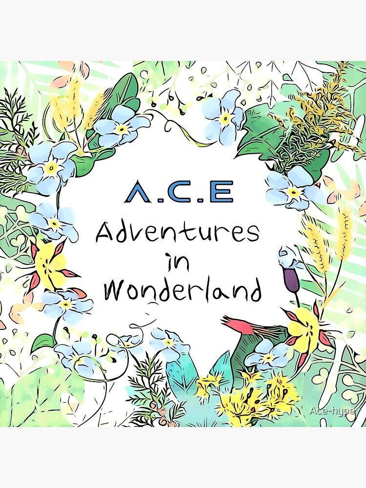 "A.C.E Adventures in Wonderland" Poster for Sale by Ace-hype | Redbubble