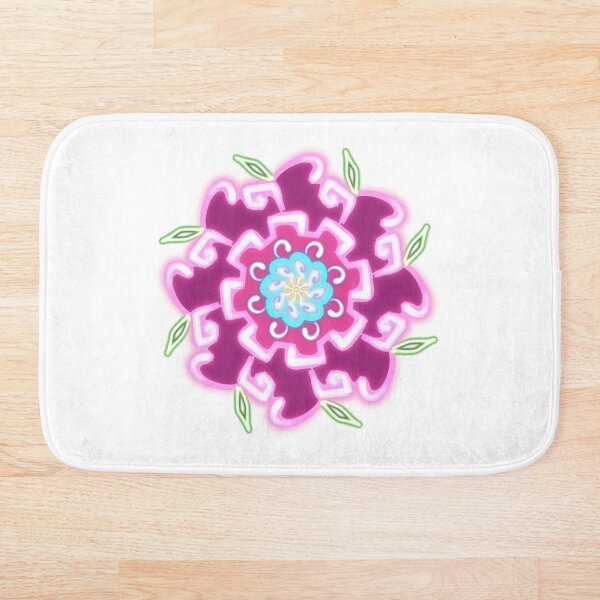 Item preview, Rosy Floral Mandala designed and sold by ShirleyDee.