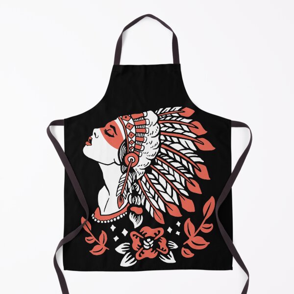 Item preview, Indian apache girl designed and sold by Funny-Vintage.