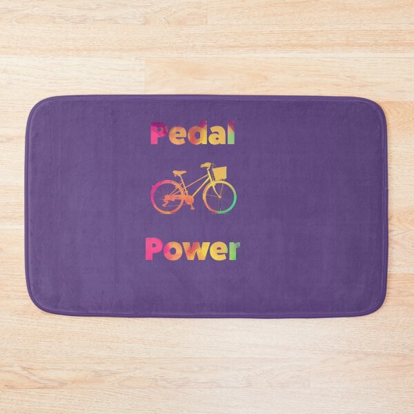 Item preview, Pedal Power Rainbow Bicycle Graphic Design designed and sold by NancyMerkle.