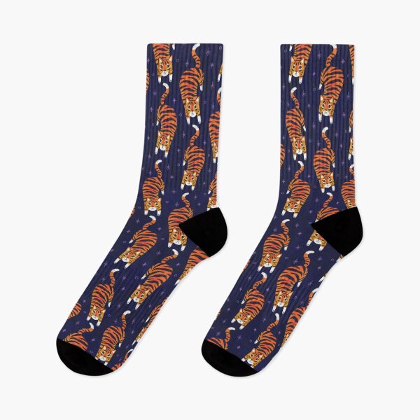 Item preview, Fierce Orange Tiger with Stripes designed and sold by Van Huynh.