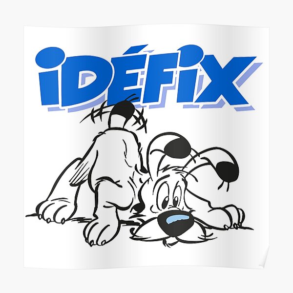 Poster: Idefix | Redbubble